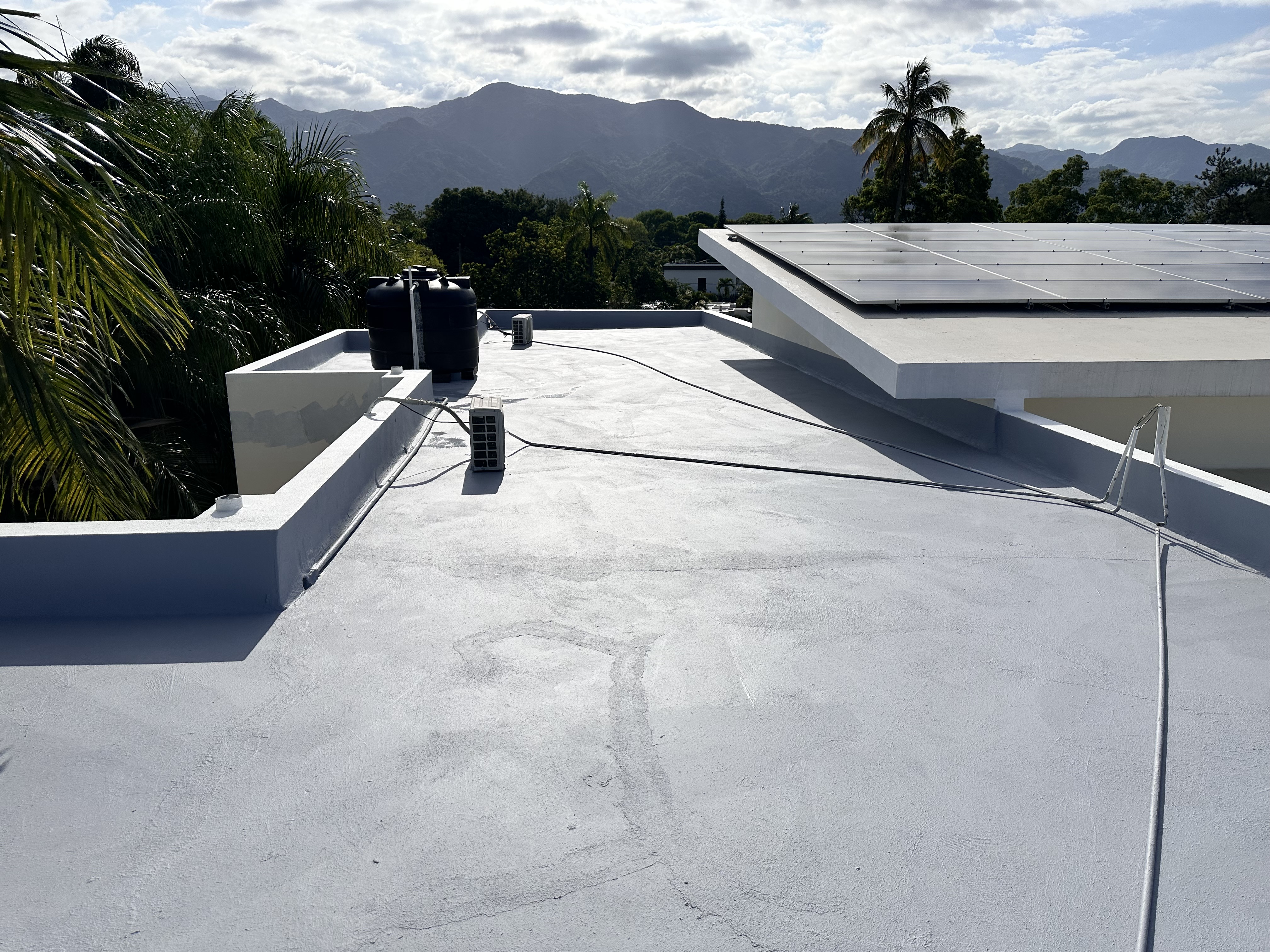 Techo reparado